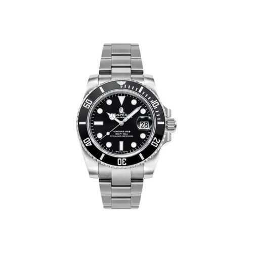 A BATHING APE Автоматический механический механизм Мужской Bape watch Часы Черный