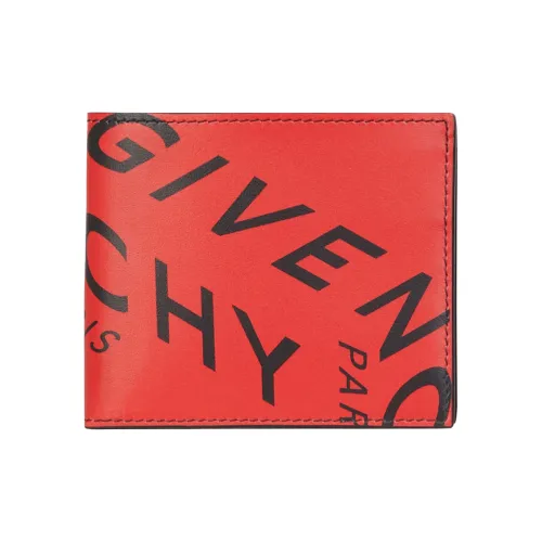 Givenchy Кошелек из коровьей кожи мужской красный