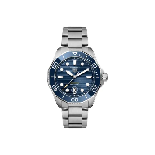 TAG HEUER Автоматический Механический Механизм Мужские Часы из Коллекции Aquaracer 43 мм Синий