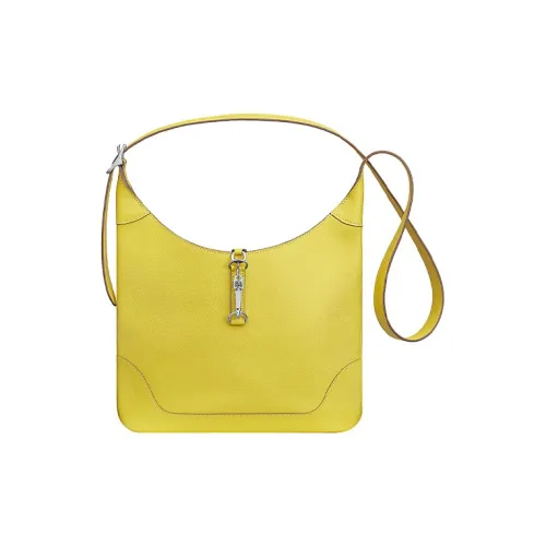 HERMES Комбинированная Телячья Кожа Сумка через плечо Сумка на плечо Женская