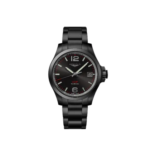 LONGINES Quartz Механизм Мужские Часы Comcast Collection 41 мм Черные