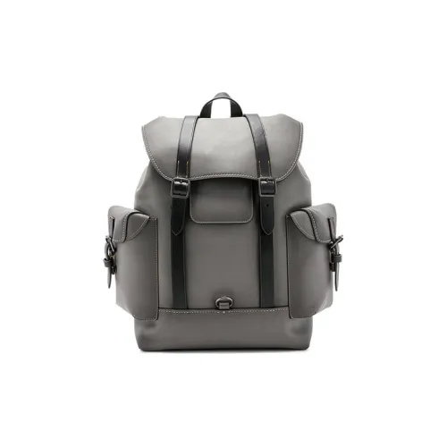 COACH Gotham Рюкзак из коровьей кожи большой мужской серый