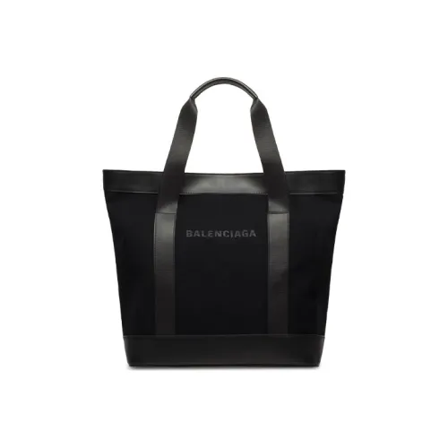 Balenciaga Сумка Tote из коровьей кожи среднего размера мужская черная