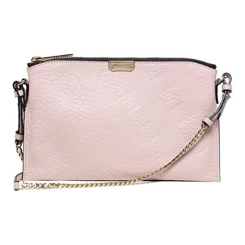 Burberry Сумка через плечо из коровьей кожи женская розовая