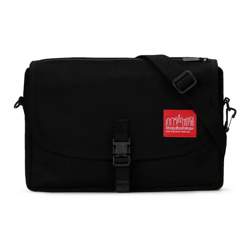 Manhattan Portage Полиамид Клатч Сумка через плечо Маленький Унисекс Черный