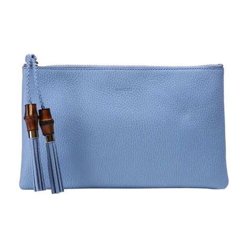 GUCCI Кожа Клатч Женские Синий Candy Color