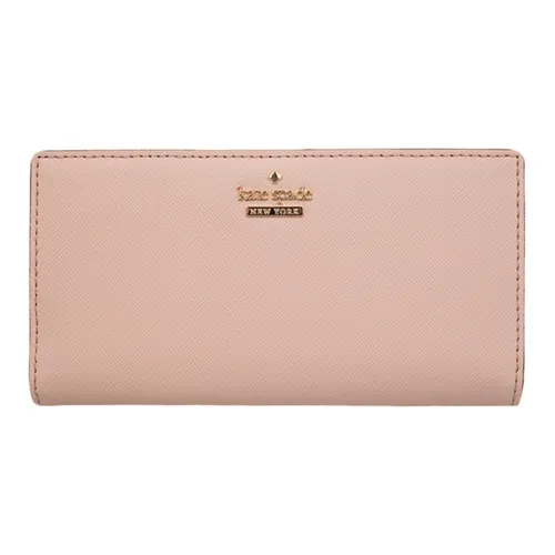 Kate Spade Кожа Кошелек для карт Женские Нюдово-розовый