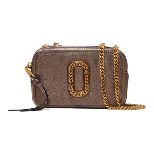 MARC JACOBS Glam Shot Кожа Коробка Сумка Camera Сумка Кроссбоди Сумка Сумка через плечо Женская Умбра