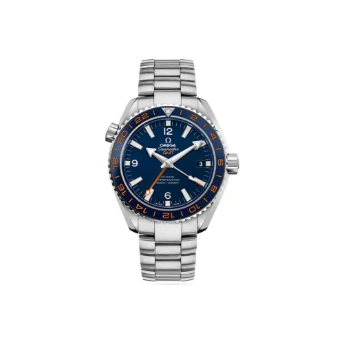 OMEGA Автоматический Механический Часы Мужские Seahorse Series Ocean Universe 43,5 мм Синий