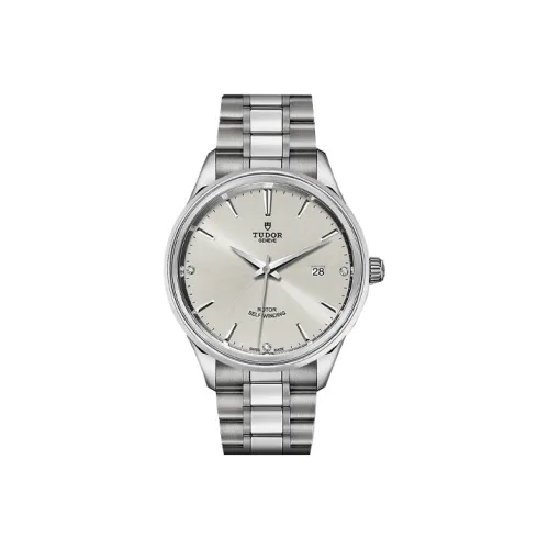 TUDOR Wind Style Collection Автоматический Механический Механизм Мужские Часы Часы 41 мм Серый Циферблат