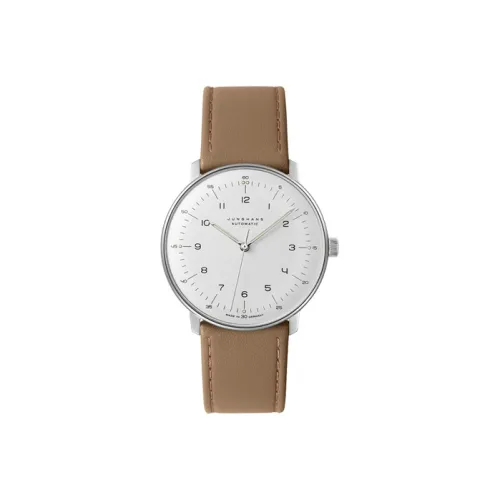 JUNGHANS Автоматический Механический Часы Мужские Max Bill Collection 38 мм Белые