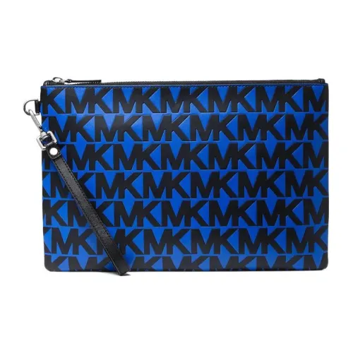 MICHAEL KORS MICHAEL KORS Luggage Collection Кожа Карман для монет Стандартный Унисекс Синий