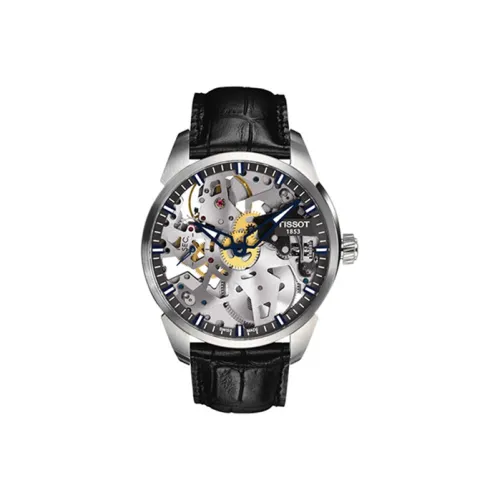 TISSOT Механизм с ручным заводом Мужские часы серии Sky Craft Белый
