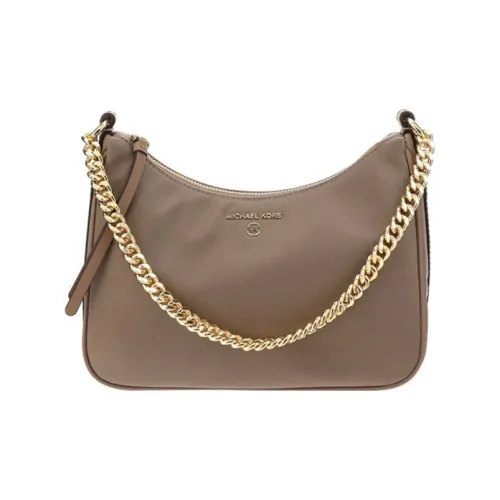 MICHAEL KORS Jet Set Нейлоновая Сумка через плечо Средняя Женская Светлый Умбра