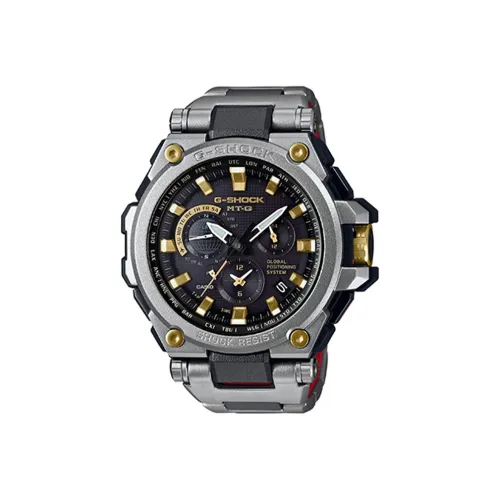 CASIO SHOCK Солнечный кварцевый механизм нержавеющая сталь ремешок мужские часы черный циферблат