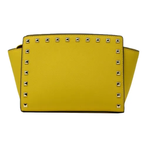 MICHAEL KORS MICHAEL KORS Коллекция сумок Selma Кожа Сумка через плечо Сумка на плечо Средняя Женская Кремово-желтая