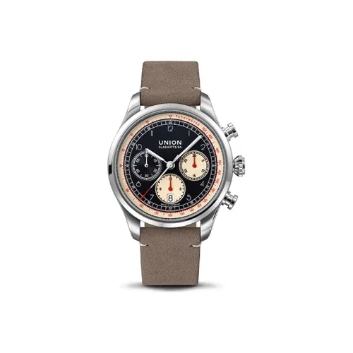UNION GLASHUTTE/SA Автоматический Механический Мужской Часы из Коллекции Belisar 44 мм Черные