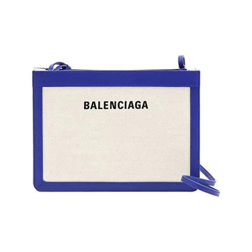 Balenciaga Cash Холст с кожей и ткань Сумка через плечо Сумка на плечо Женская