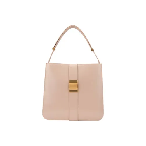 Bottega Veneta Сумка через плечо из коровьей кожи женская розовая