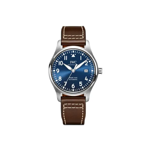 IWC Автоматический Механический Часы Мужской Pilot Collection 40 мм Синий