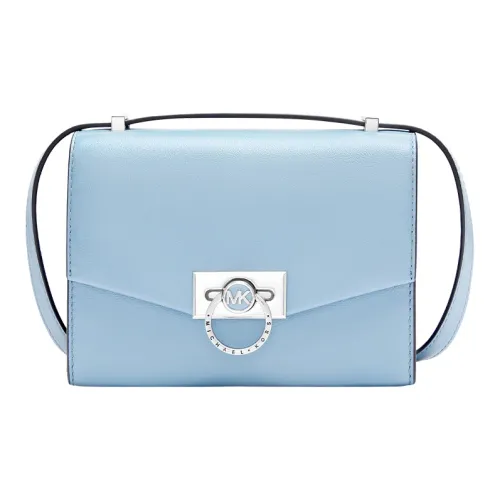 MICHAEL KORS Hendri Коровья кожа Сумка через плечо Экстра малый Женский Светло-синий