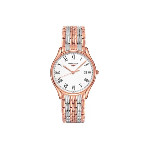 LONGINES Quartz Механизм Мужские Часы Lvya Collection Белые