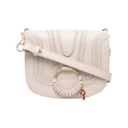 See By Chloe Коровья кожа Сумка через плечо Женская Белая