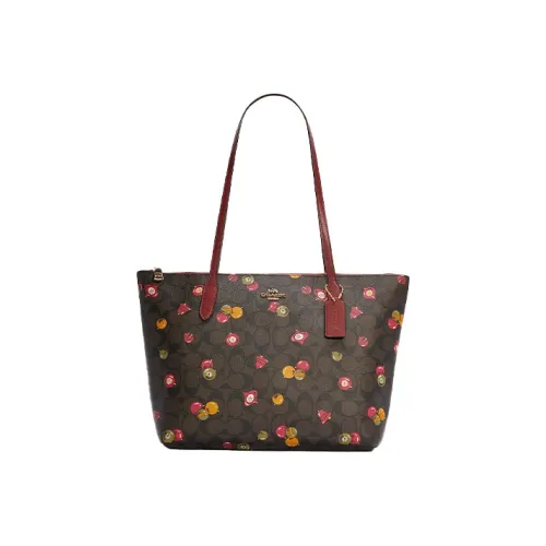 COACH Zip Top Tote Сумка через плечо Женская