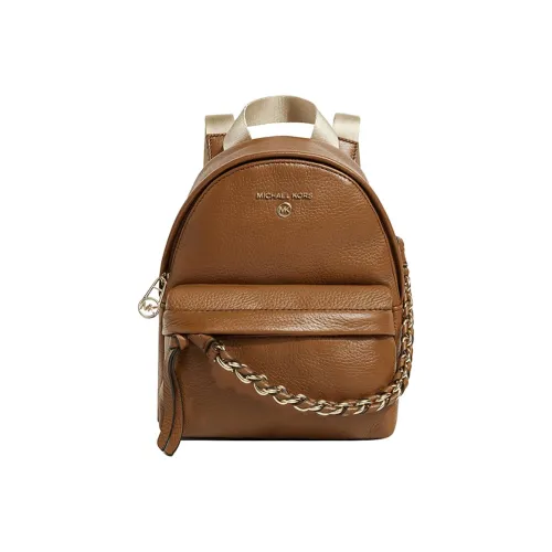 MICHAEL KORS Slater Коровья кожа Рюкзак Большой Женский Темно-коричневый