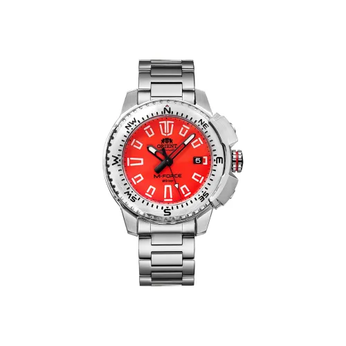 ORIENT Sports Collection Автоматический Механический Механизм Часы из Нержавеющей Стали Ремешок Мужские Часы