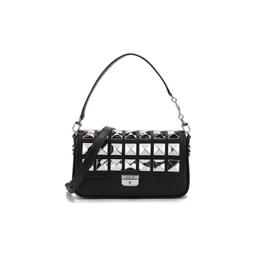 MICHAEL KORS Bradshaw Кожа Подмышечный Сумка Через плечо Плечо Тоут Женские Черный