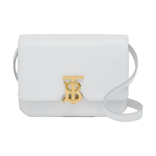 Burberry Сумка через плечо из коровьей кожи мини женская белая