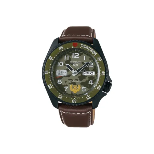 SEIKO Автоматический Механический Механизм Мужские Часы 42,5мм*46мм*13,4мм Многоцветный