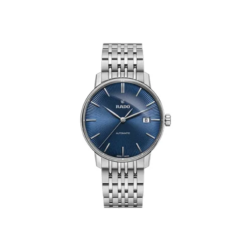 RADO Автоматический Механический Часы Мужские Crystal Sparkle Collection 37,7 мм Синий