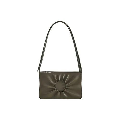 STAR TOWN Сумка через плечо из коровьей кожи женская серо-коричневая