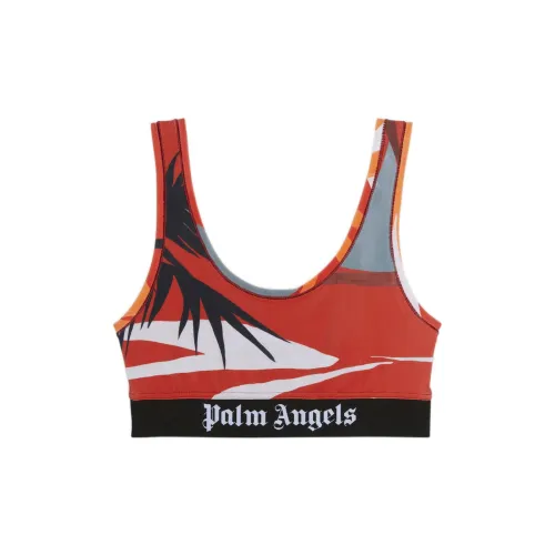 PALM ANGELS Красный Женский Бюстгальтер