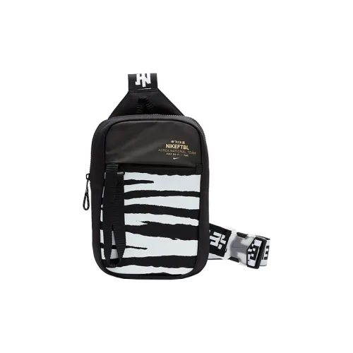 nike Полиэстер Sling Сумка Сумка через плечо Стандартная Унисекс Черный Белый