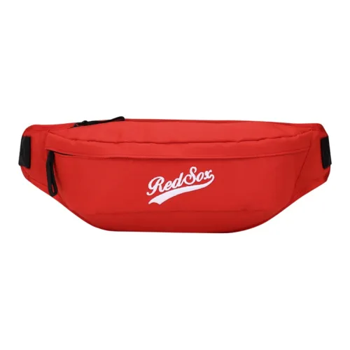 Mlb Base Logo Полиэстер Сумка через плечо Бананка Сумка через плечо Унисекс Красный