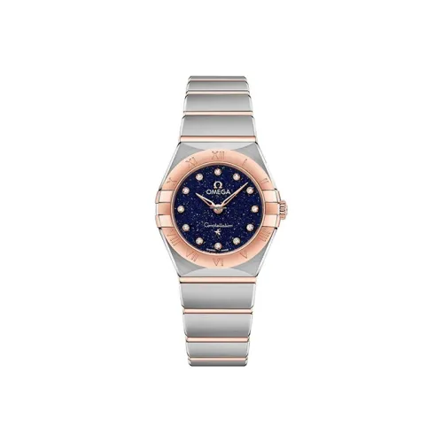 OMEGA Quartz Movement Женские Constellation Series Constellation Watch 25 мм Синий
