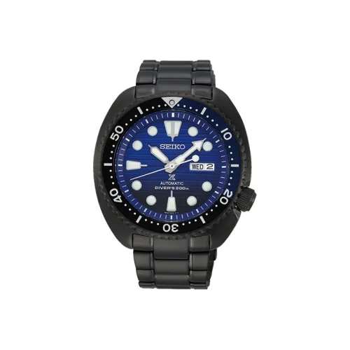 SEIKO Prospe Collection Автоматический Механический Механизм Нержавеющая Сталь Ремешок Часы Мужские Синий Циферблат SRPD11K1