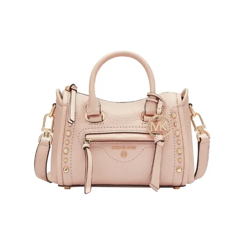 MICHAEL KORS Carine Litchi Grain Корова Кожа Плечо Сумка через плечо Сумка Женская Нюдово-Розовая