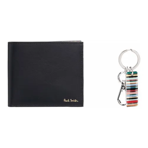 Paul Smith Кошелек из коровьей кожи мужской черный