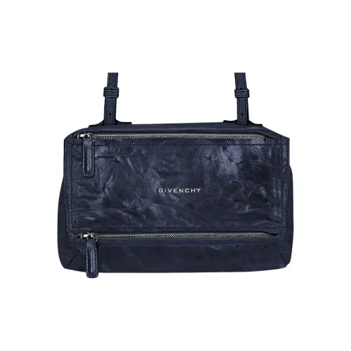 Givenchy Pandora Sheepskin Сумка через плечо Сумка через плечо Мини Женская Темно-синяя