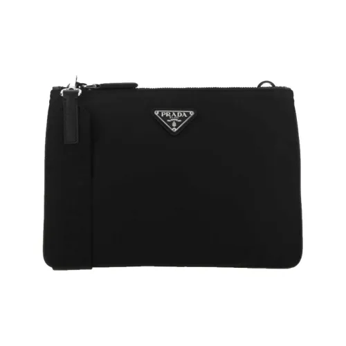 PRADA Nylon Briefcase Сумка через плечо Мужская Черная