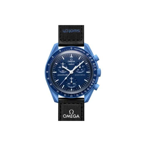 Swatch Quartz Механизм Мужские часы 42мм*47,34мм Синий