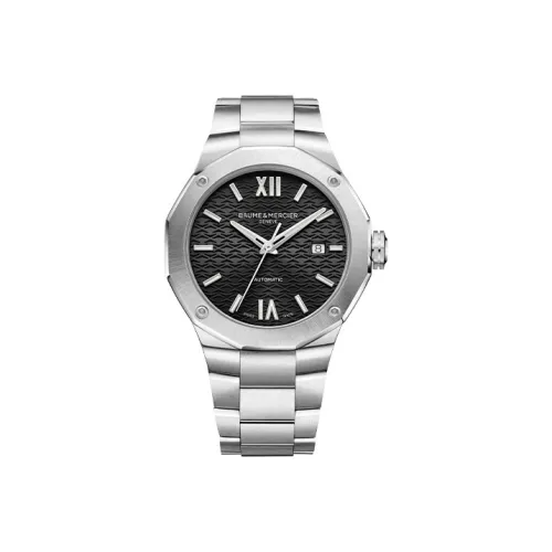 Baume & Mercier Автоматический Механический Механизм Мужские Часы Rivera Series 42 мм Черные