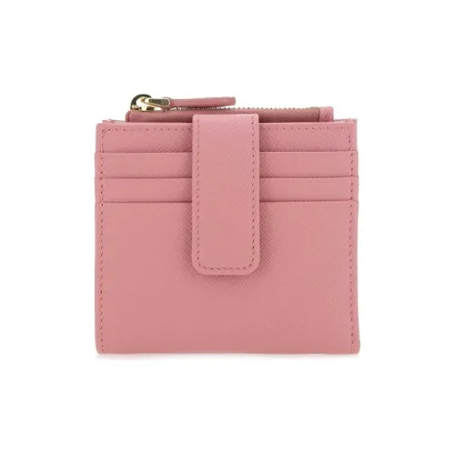 PRADA Saffiano кожа кошелек женский розовый