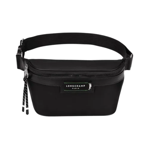 LONGCHAMP Корова Кожа Бананка Мужской Черный