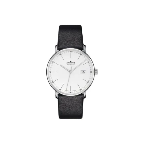 JUNGHANS Автоматический Механический Часы Мужские серии FORM 39,3мм*39,3мм*9,5мм Белые