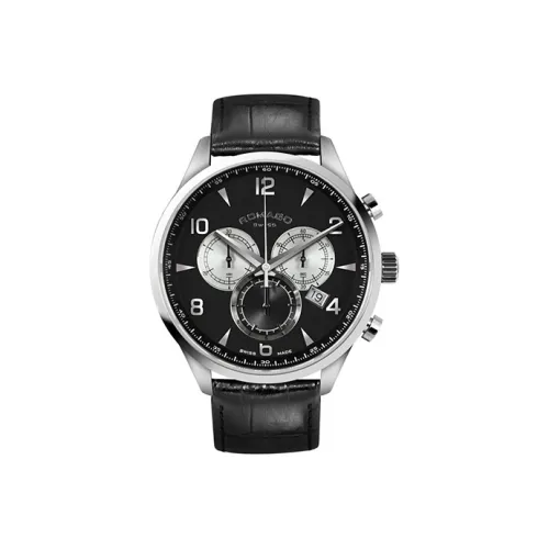 ROMAGO Кварцевый механизм Мужские часы Adventurer Collection 41,6мм*41,6мм*10,7мм Белый